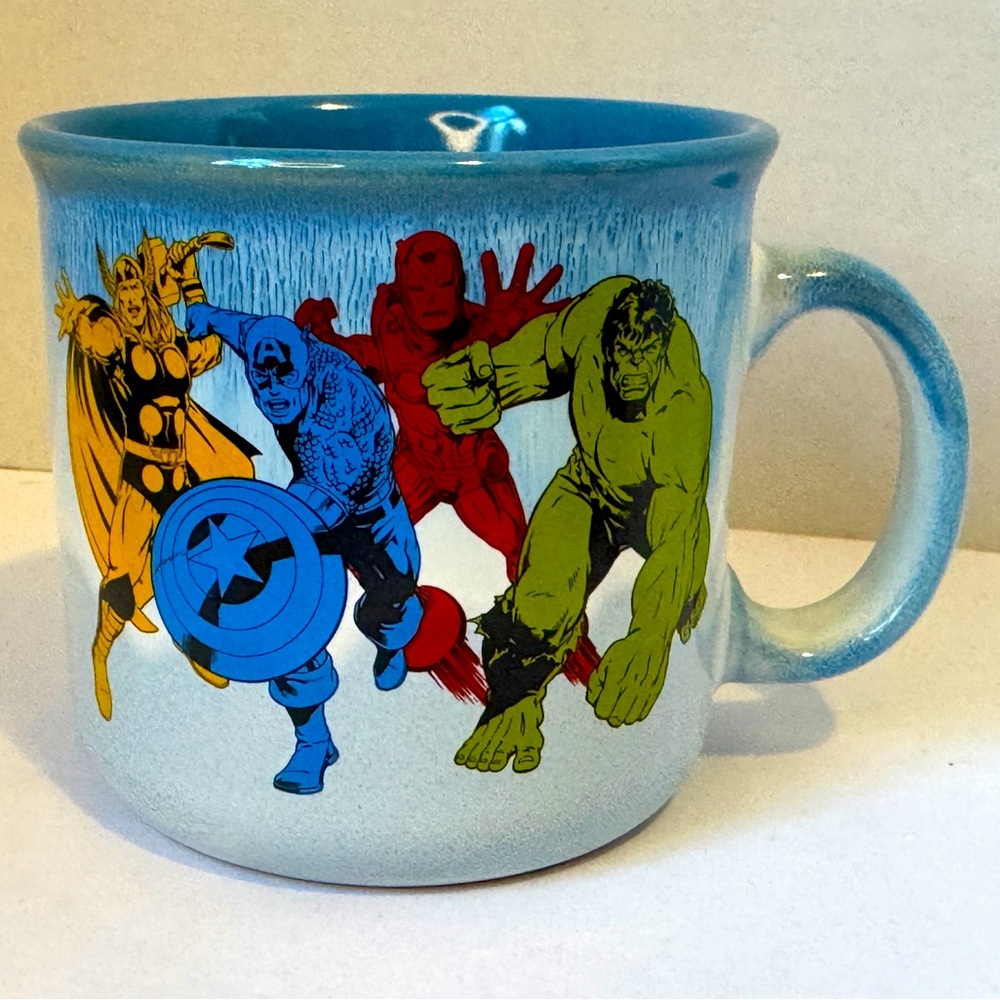 Marvel Superheroes Blue Mug